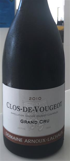 2010 Domaine Robert Arnoux / Arnoux-Lachaux Clos Vougeot