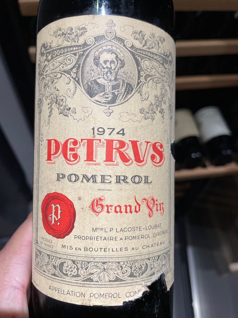 1974 Pétrus - CellarTracker