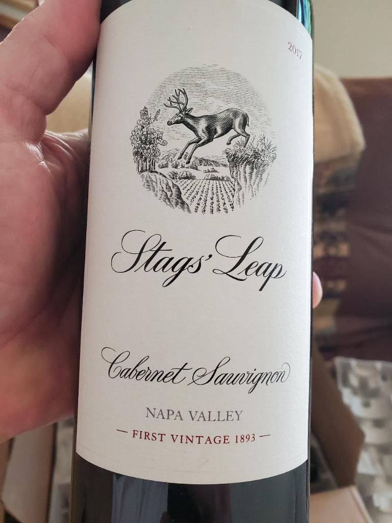 2017 Stags' Leap Winery Cabernet Sauvignon Napa Valley - CellarTracker