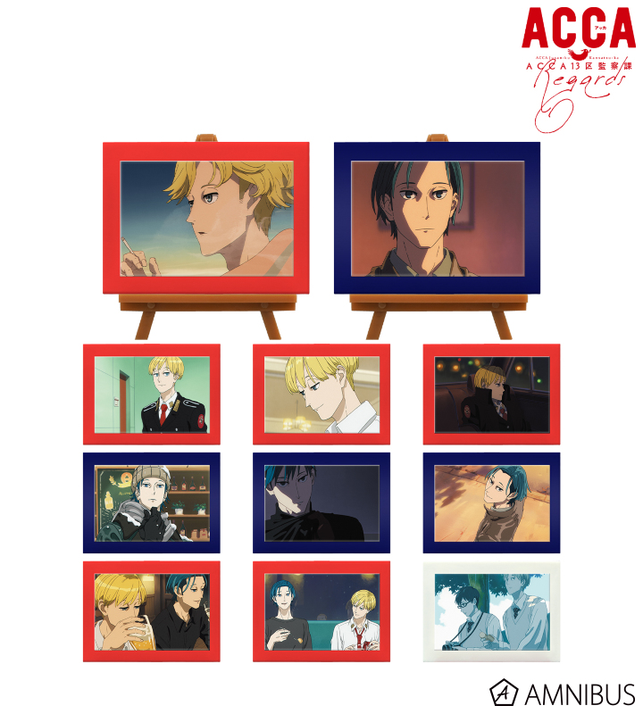 特典】ACCA13区監察課 THEキャラSHOP支部 A賞 キャンバスアート TV
