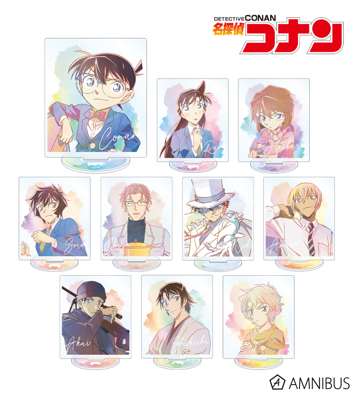 名探偵コナンマリンアクスタ アクリルスタンド 灰原哀 怪盗キッド 赤井