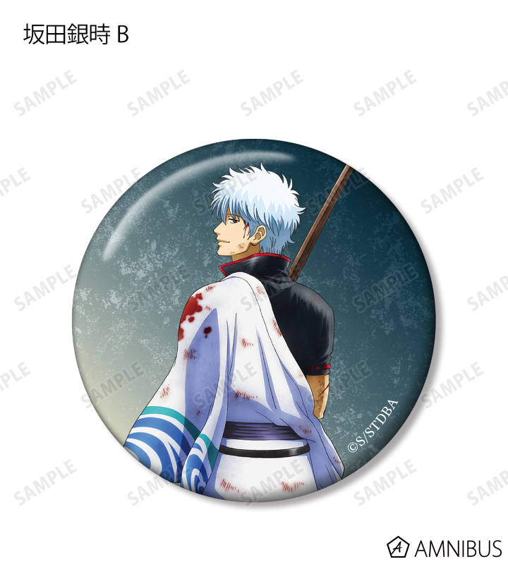 銀魂 白夜叉 桂小太郎 缶バッジセット ムービック MOVIC 坂田銀時 銀魂