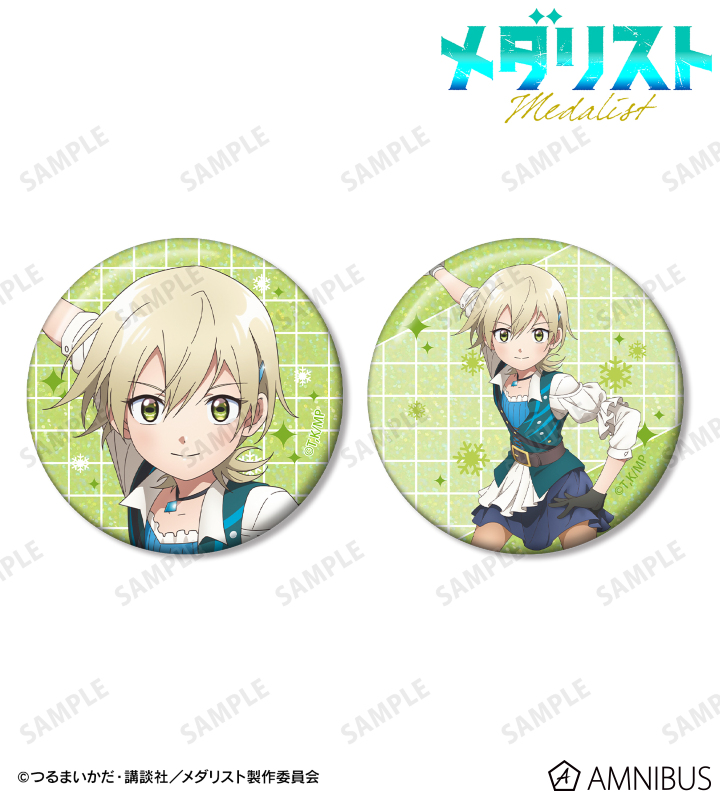 TVアニメ「メダリスト」 - 八木夕凪 ホログラム缶バッジ2個セット