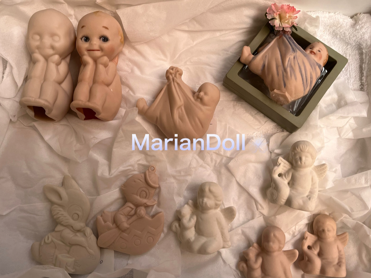 ビスクドール・体験絵付けレッスン初心者大歓迎♪90分レッスン/Marian