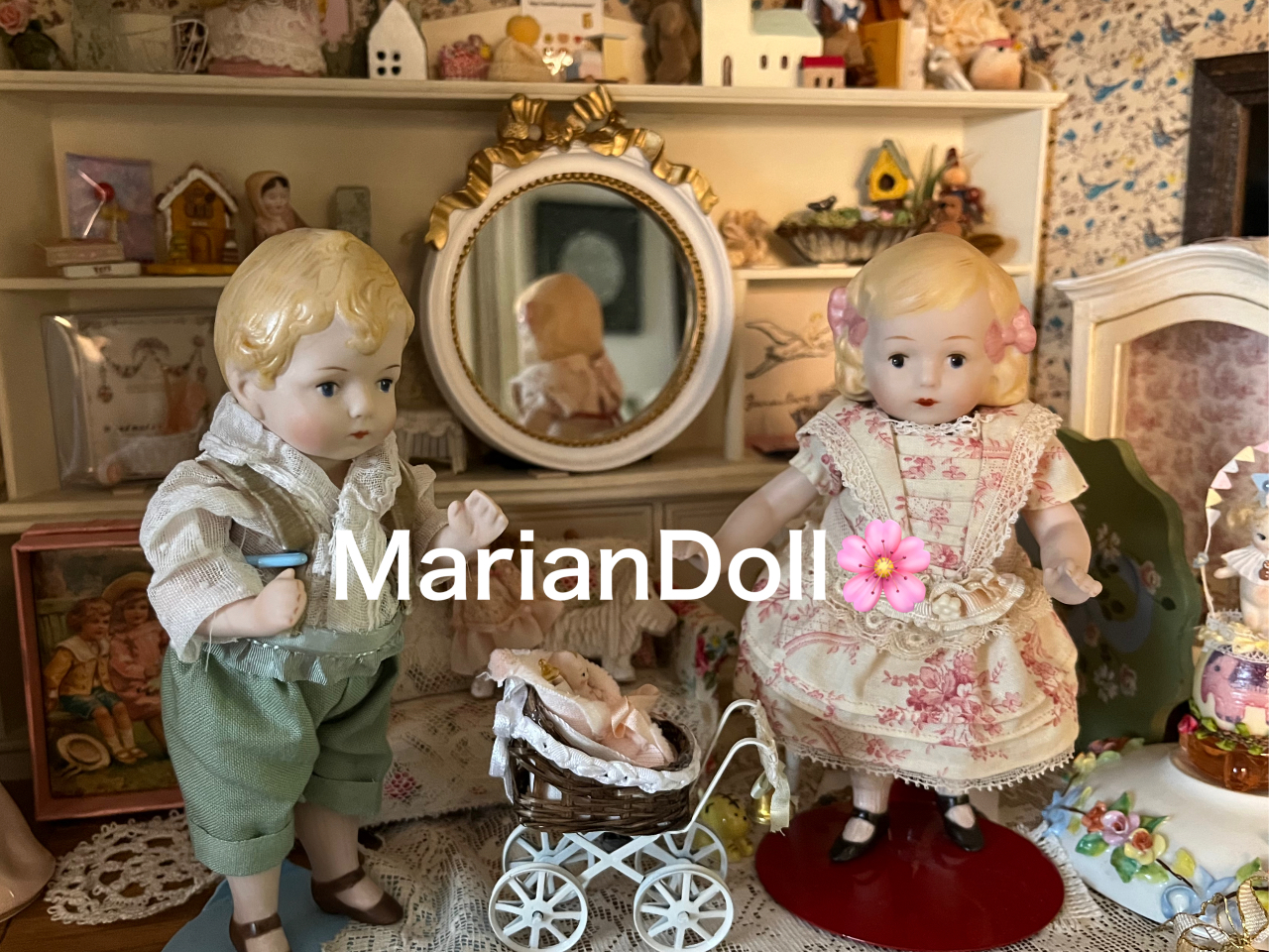 ビスクドール・体験絵付けレッスン初心者大歓迎♪90分レッスン/Marian