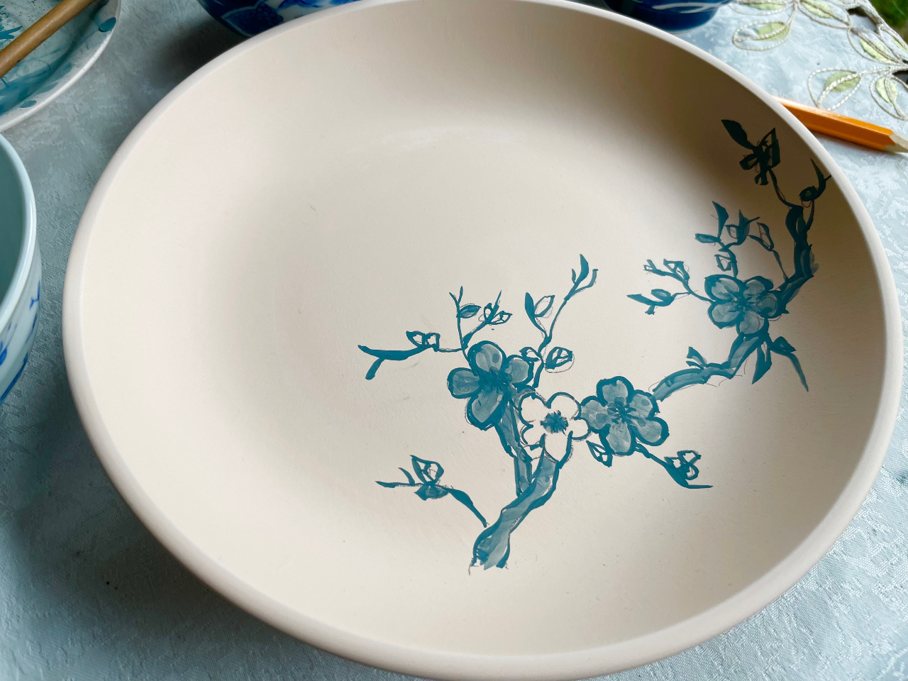 嘉泉窯 三川内焼 有田焼 古伊万里 糸切り 角小鉢 手描き 金襴手 5客 嘉