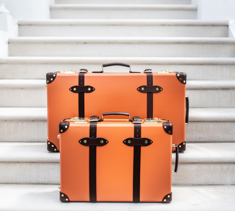 Orange & Brown オレンジ&ブラウン | グローブ・トロッター Globe-Trotter