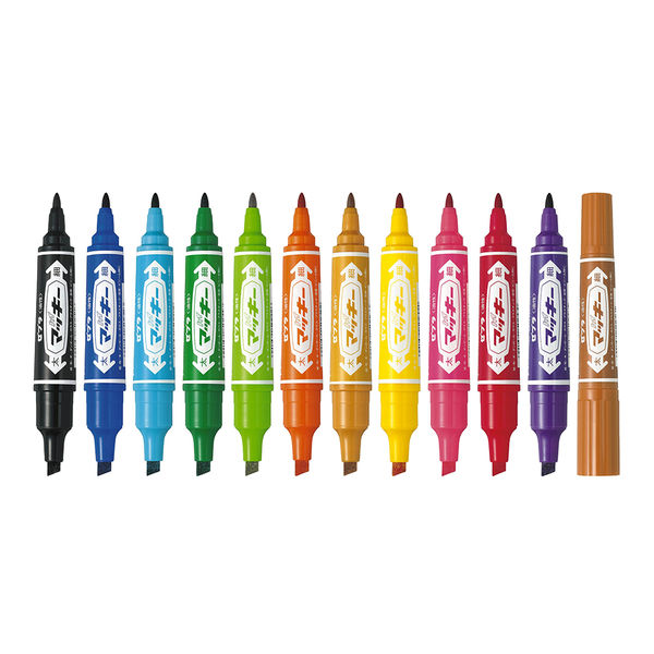 ゼブラ ハイマッキー 太字/細字 黒 1本 油性マーカー 油性ペン MO-150