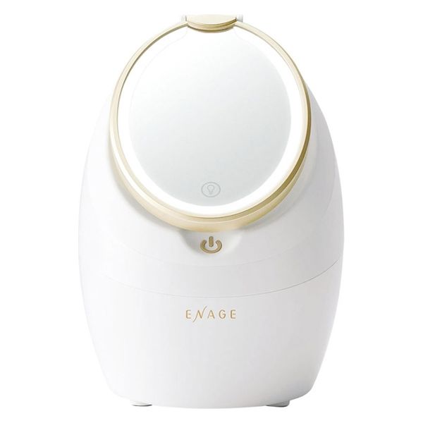 ku-tan BIOTRON フェイススチーマー ホワイト・ブルー ku-tan BIOTRON