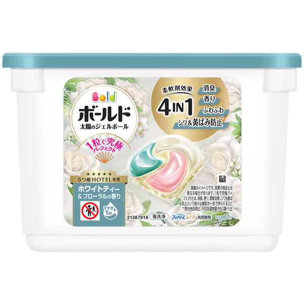 ボールド ジェルボール 4in1 ホワイトティー＆フローラル 本体 1個（11