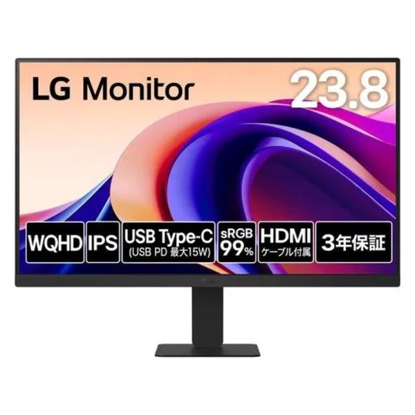 LG Electronics Japan 23.8インチ 液晶ディスプレイ(2560x1440/IPS