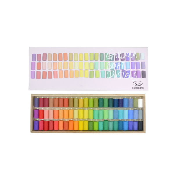 王冠化学工業所 ゴンドラパステル66色セット 214912（直送品） - アスクル