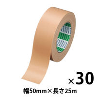 ガムテープ】布粘着テープ No.750 0.33mm厚 幅50mm×長さ25m 茶 PROSELF