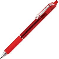 ジョインテックス ノック式油性ボールペン 赤 H048J-RD 1本 - アスクル