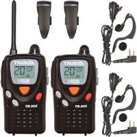 トラスコ中山 TRUSCO 特定小電力トランシーバー 2台セット TR-20X 1