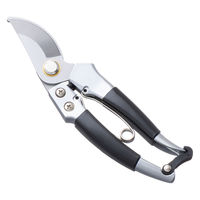 岸本農工具製作所 カマキ P-880B 強力型剪定鋏 赤 バイパス 200 1本