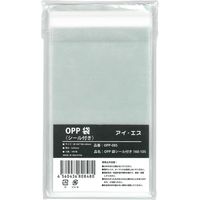 アイ・エス OPP袋 シール付 W60×H95mm 名刺サイズ 100枚入り OPP-02S 1