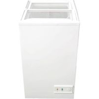 軒先渡し】三ツ星貿易 業務用アイスクリーム冷凍庫スライド式 62L MS