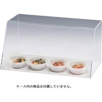 KMA アクリル対面ディスプレイケースW300側板あり 5T透明2台入 021