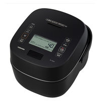 日立 炊飯器 RZ-V100FM K フロストブラック 5.5合 圧力＆スチームIH