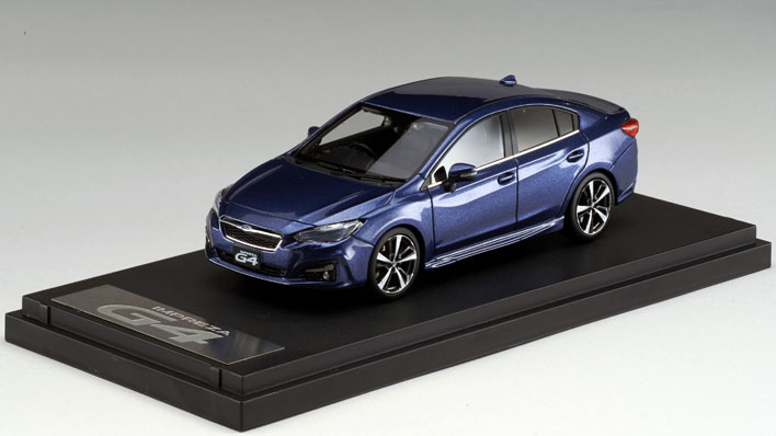 スバル 新型インプレッサが1／43スケールミニカーになって初登場