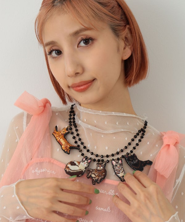 mmts（マミタス）【別注】tamaoworld / 中川猫 ネックレス