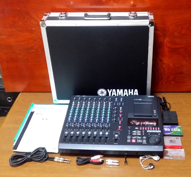 YAMAHA MD8【MD-DATA使用MTR】 Yamaha MD8 8-track Multitrack Mini