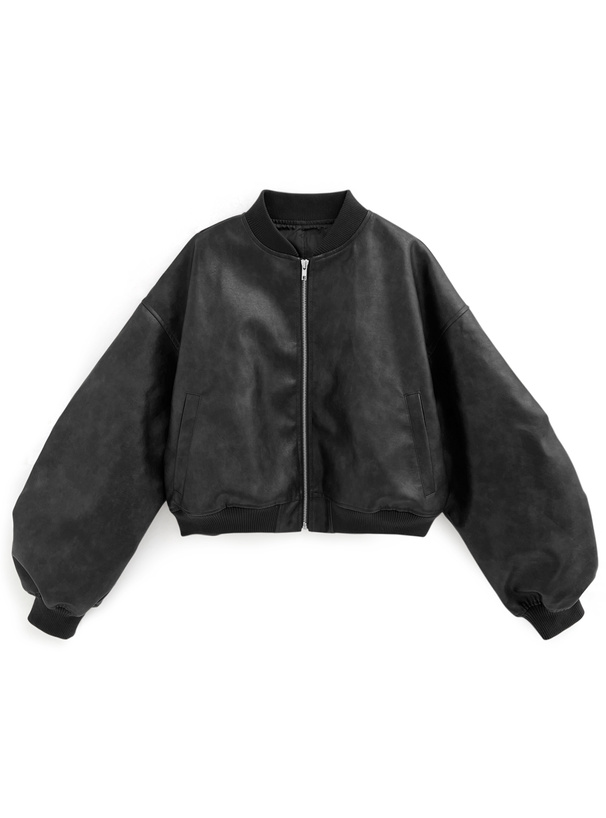 レザーショート丈ブルゾン[on298] | レディースファッション通販の