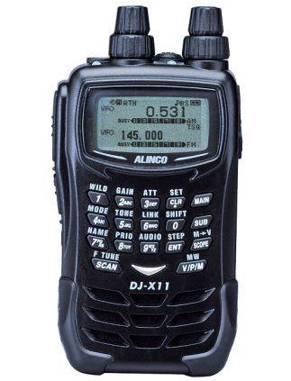 Alinco DJ-X11 - Handheld scanner-receiver - Radioworld UK