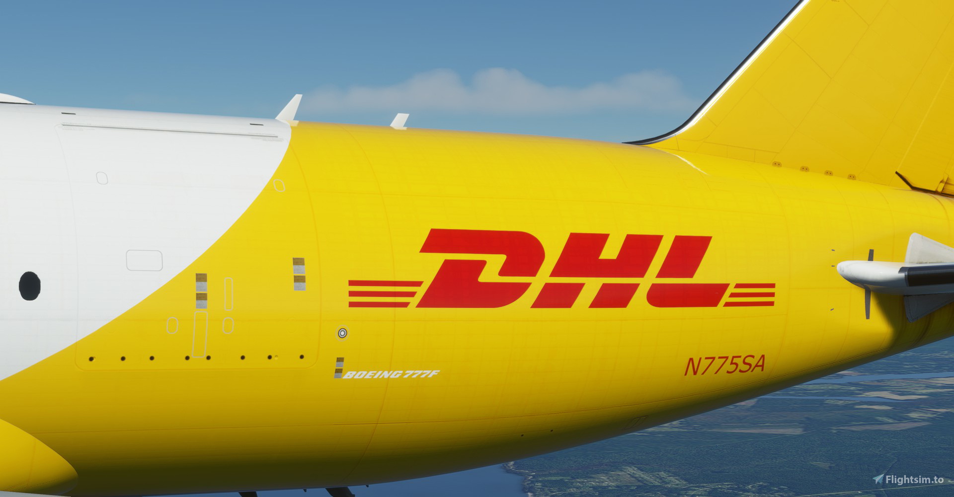 Southern Air / DHL CaptainSim 777-200F for Microsoft Flight