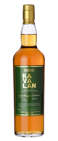 Kavalan Solist Ex-Bourbon Cask #76 K&L Exclusive Cask Strength