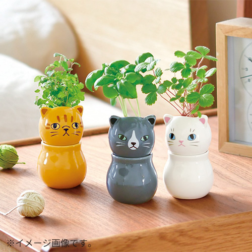 聖新陶芸 コロコロキャット GD1026－1 ミント｜【ハンズネットストア】