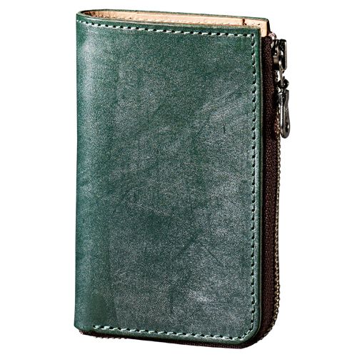 ハンズオリジナル ブライドルレザー キーケース 52023 グリーン