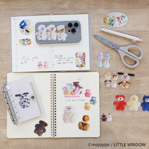 日本出版販売 クリアロールステッカー IP906590 mojojojo｜【ハンズ