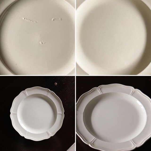 ウェッジウッド Wedgwood 1900-20年頃 花リム 皿 平皿 ディナー皿