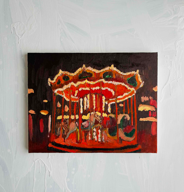 こうのこのみ メリーゴーランド 直筆 原画 こうのこのみ