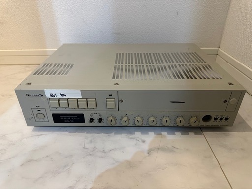 Panasonic ハイパワーアンプ WA-H120 Panasonic WA-H120 high power