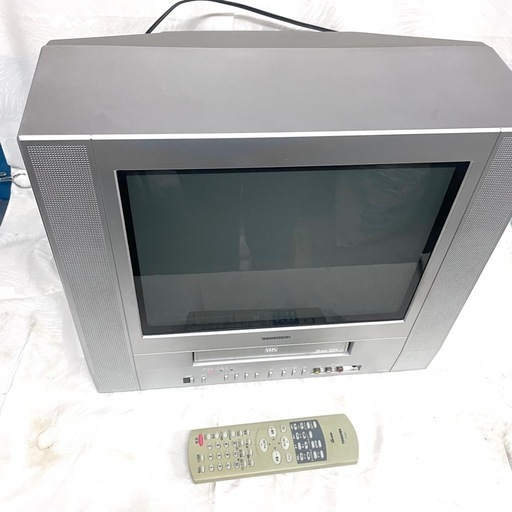 簡易動作確認済【東芝/TOSHIBA】05年製 テレビデオ 15VS18 ブラウン管