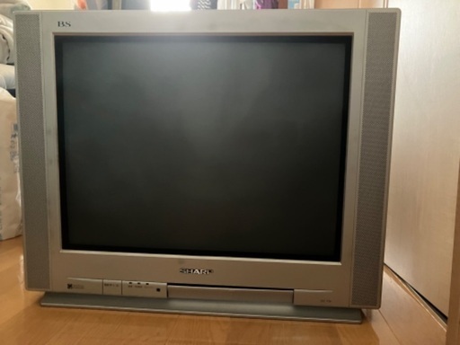 SHARP 21インチ カラーテレビ 21C-FG1 通電確認済 ブラウン管 2002年製