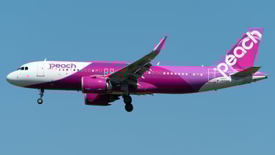 JA216P - Airbus A320-251N - Peach - Flightradar24