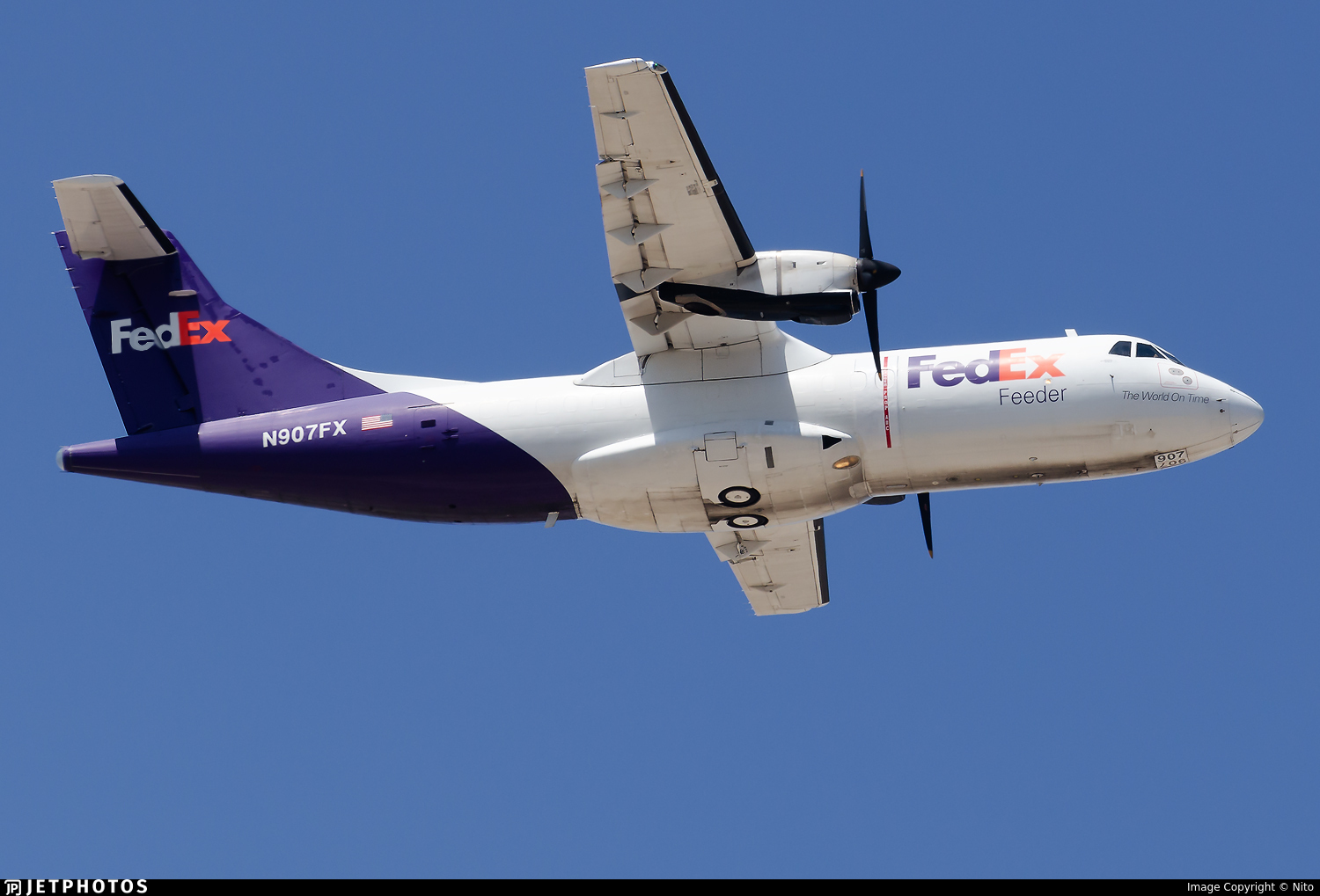 航空機・ヘリコプター FedEx Aviationtag ATR42-30 航空機