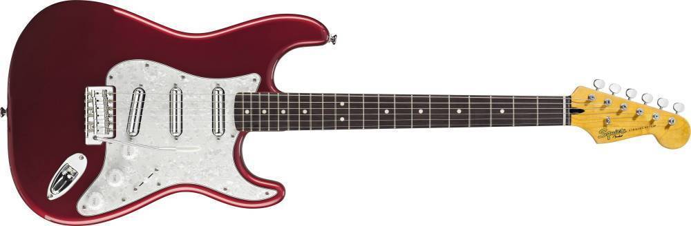 Squier Vintage Modified Surf Stratocaster - Candy Apple Red | Long