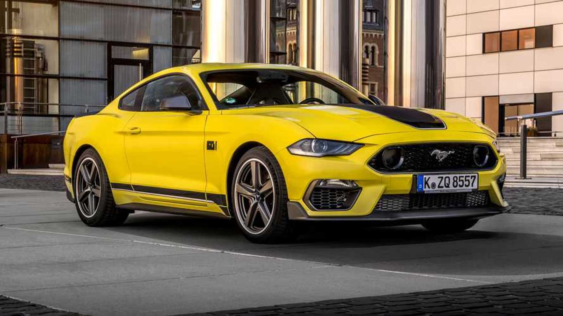 Ford Yellow Mustang 限定版 1/50 Ford Mustang GT