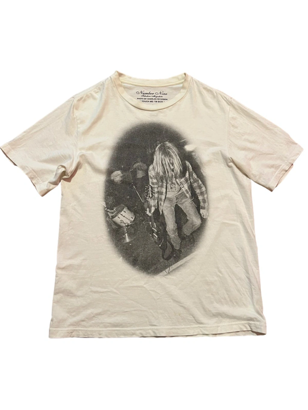 Pre-owned Number N Ine Number Nine Kurt Cobain T Shirt In White