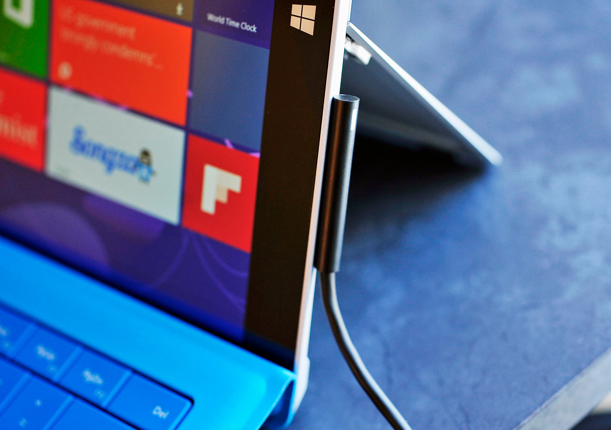 Surface Pro 3's new and improved power connector makes charging a
