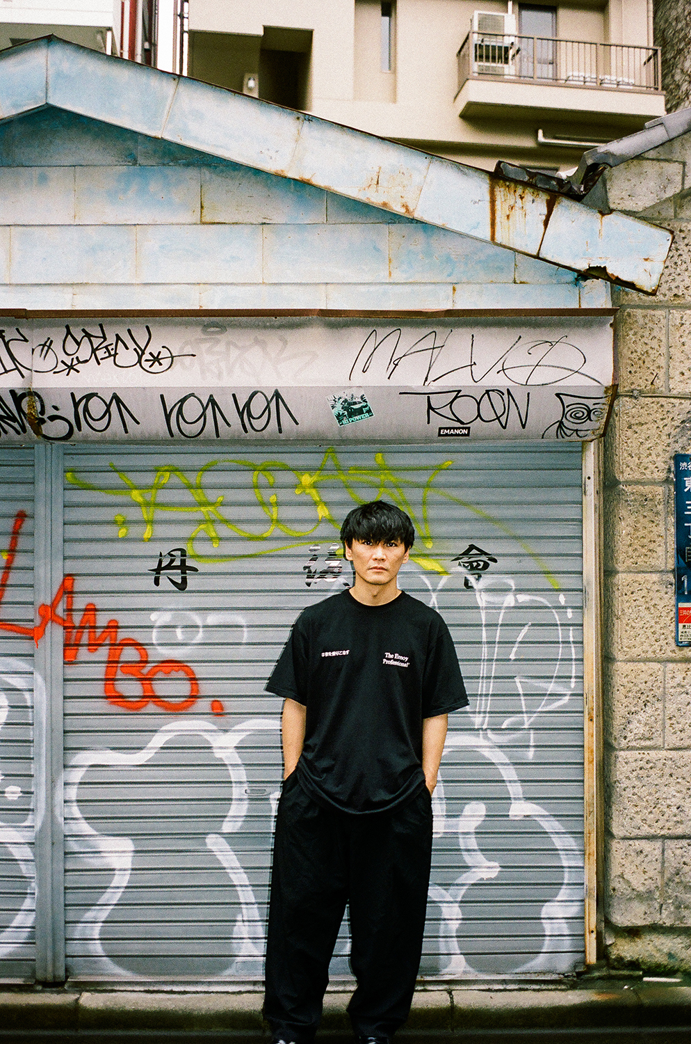 スタイリスト私物 ENNOY Tシャツ 夜を乗りこなす サカナクション 夜を