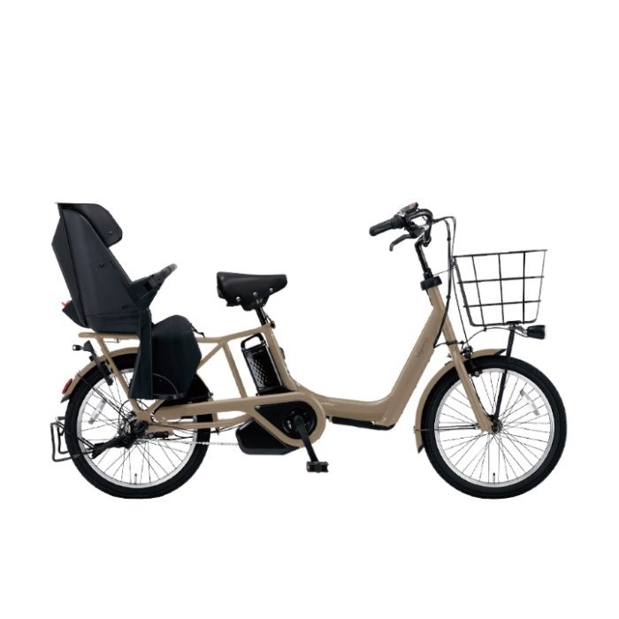 パナソニック 電動アシスト自転車 FY612T アースブラウン 前バスケット