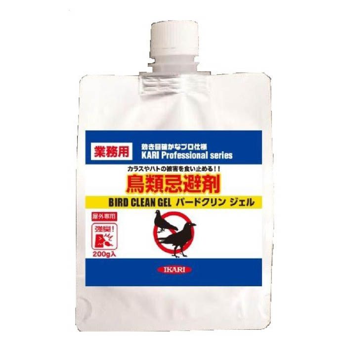 IKARI 鳥類忌避剤 バードクリン ジェル 200gの通販｜その他防鳥用品