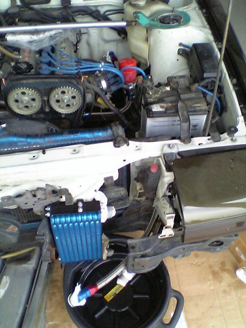 ae86 トラスト オイルクーラー エレメント移設キット TRUST トラスト