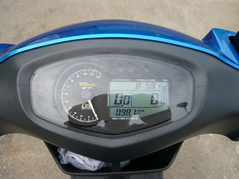 タケガワ スーパーマルチLCDメーター のパーツレビュー | アドレスV125